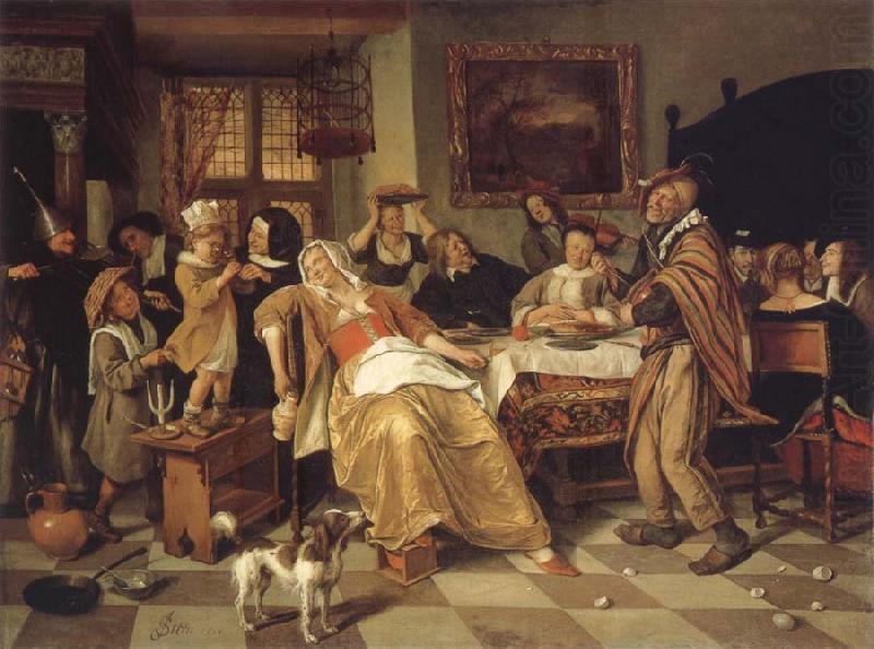 Twelfth Night, Jan Steen